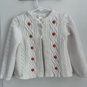 Janie and Jack 3 yr pumpkin sweater